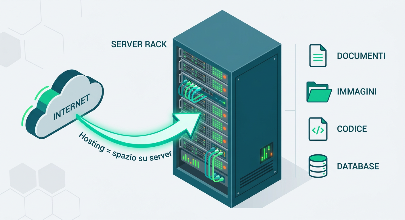Creare sito web da zero - Server hosting