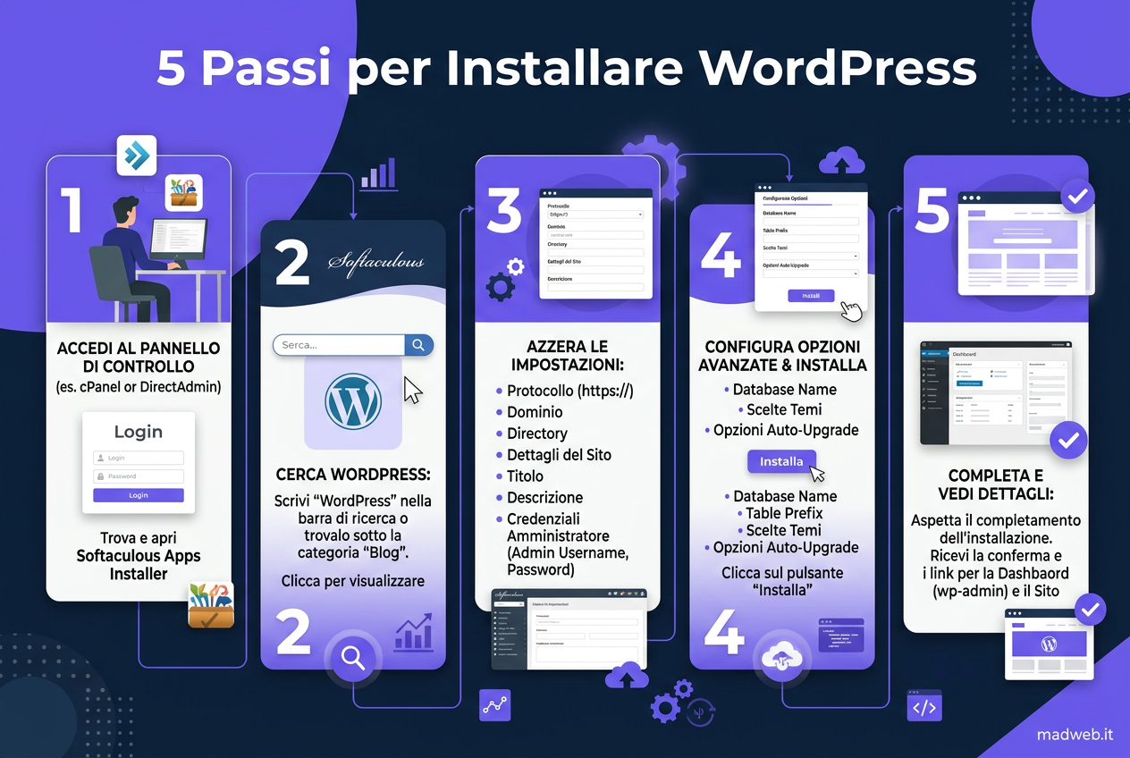 5 Passi per Installare