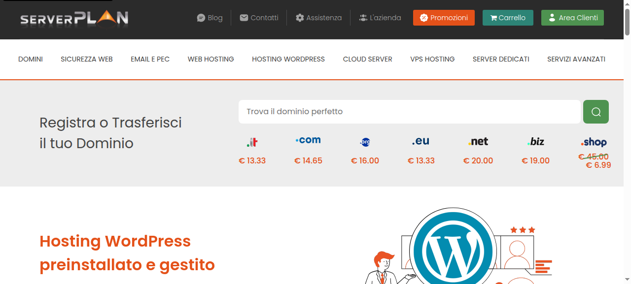 ServerPlan WordPress Hosting